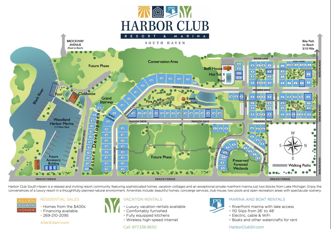 Townhouse in South Haven - Blissful Days - Near Downtown & Northside Beaches