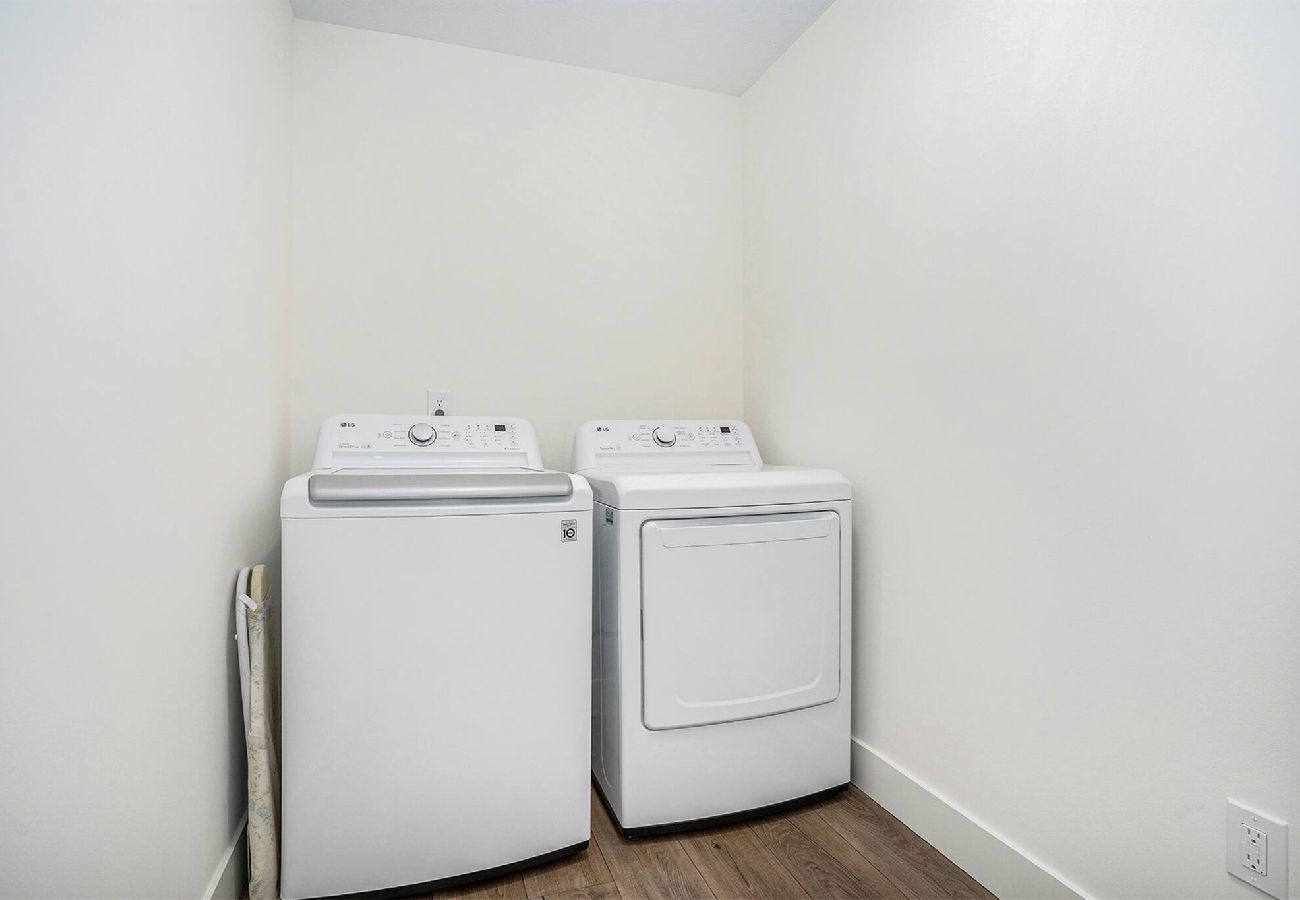 Laundry Room with Washer and Dryer